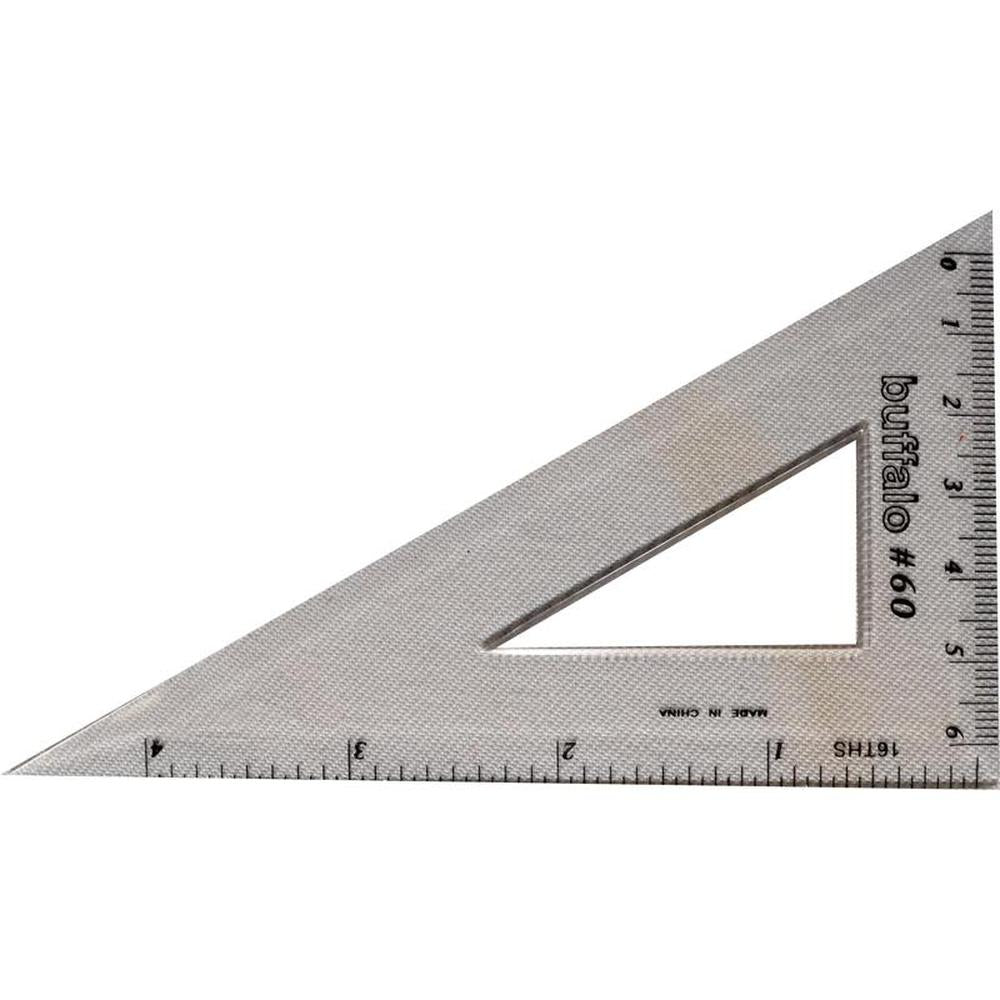 Clear Plastic Triangle 60 Degree
