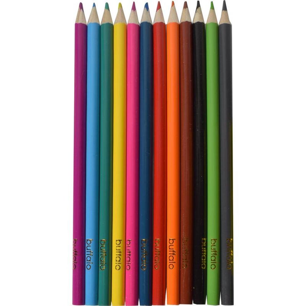 Presharpened Coloured Pencils 12 PK