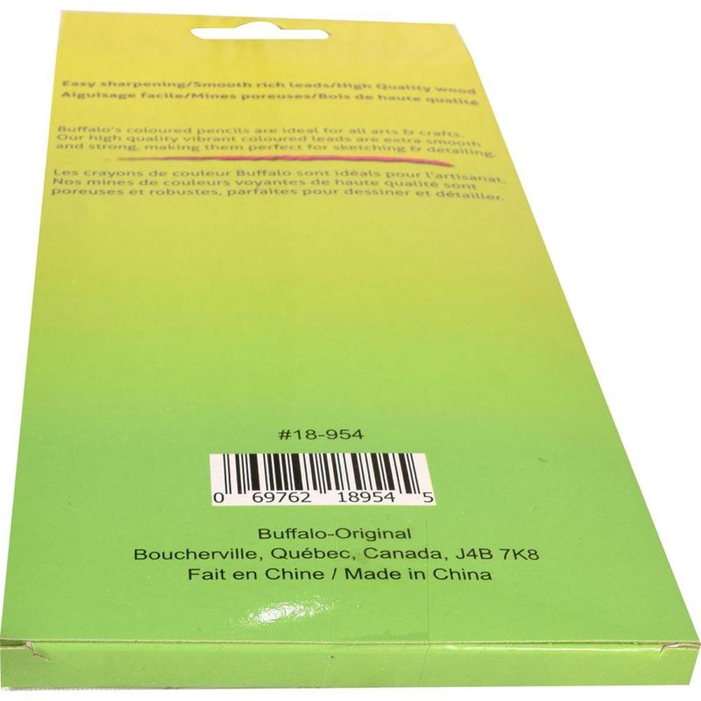 Presharpened Coloured Pencils 12 PK