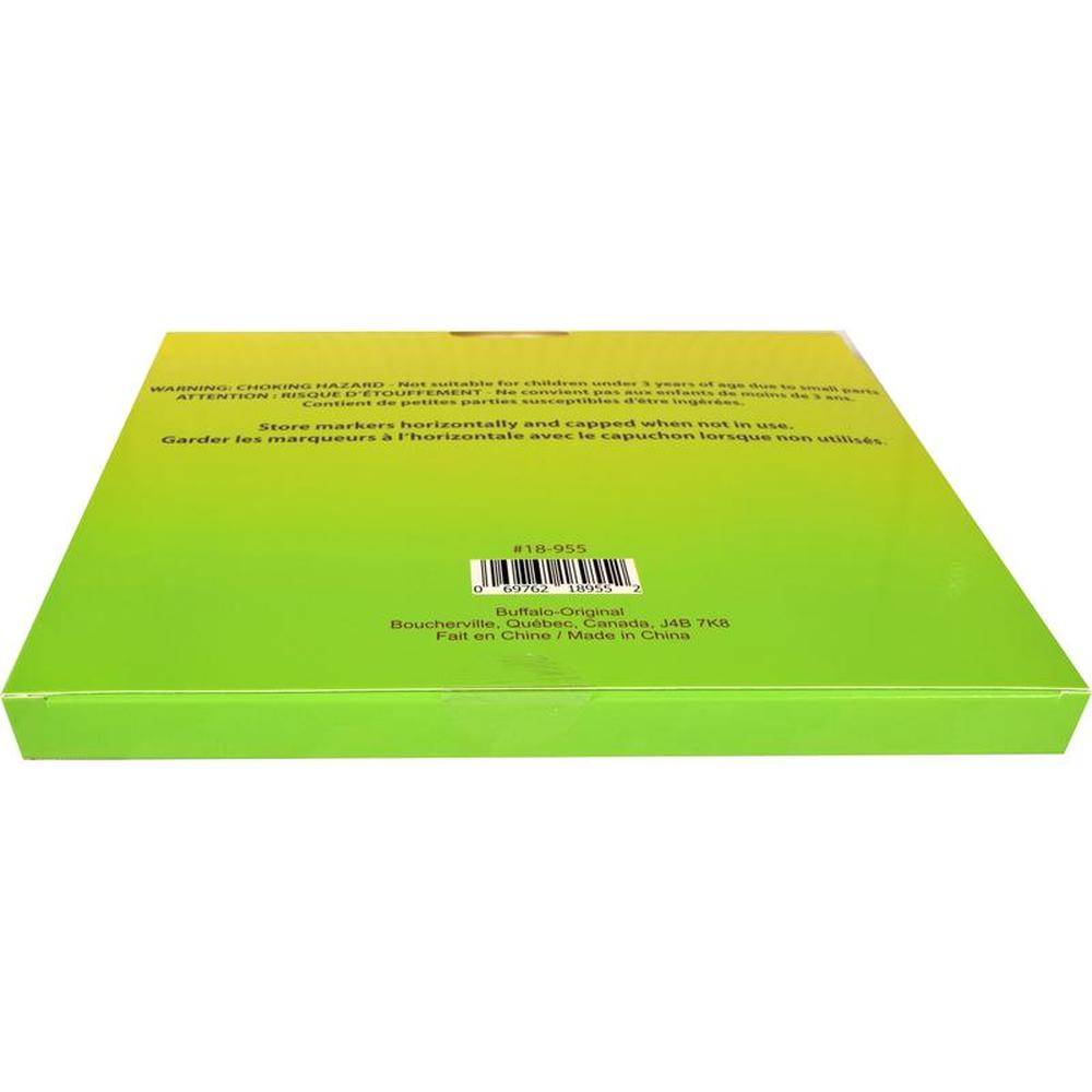 12-Pack Washable Markers Broad Tip