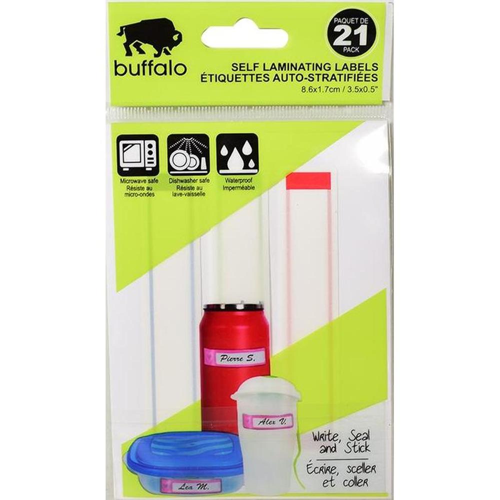 21 PCS Labels Self-Laminating