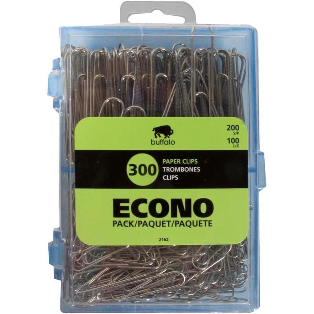 Paper Clips Assorted Size - 300 pk
