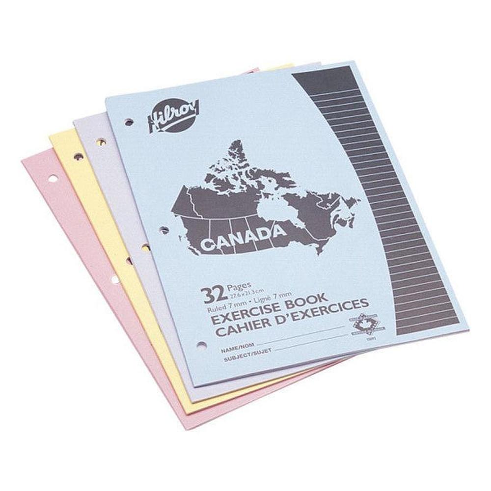 4pk 32 Pages Canada Exercise Book Ruled