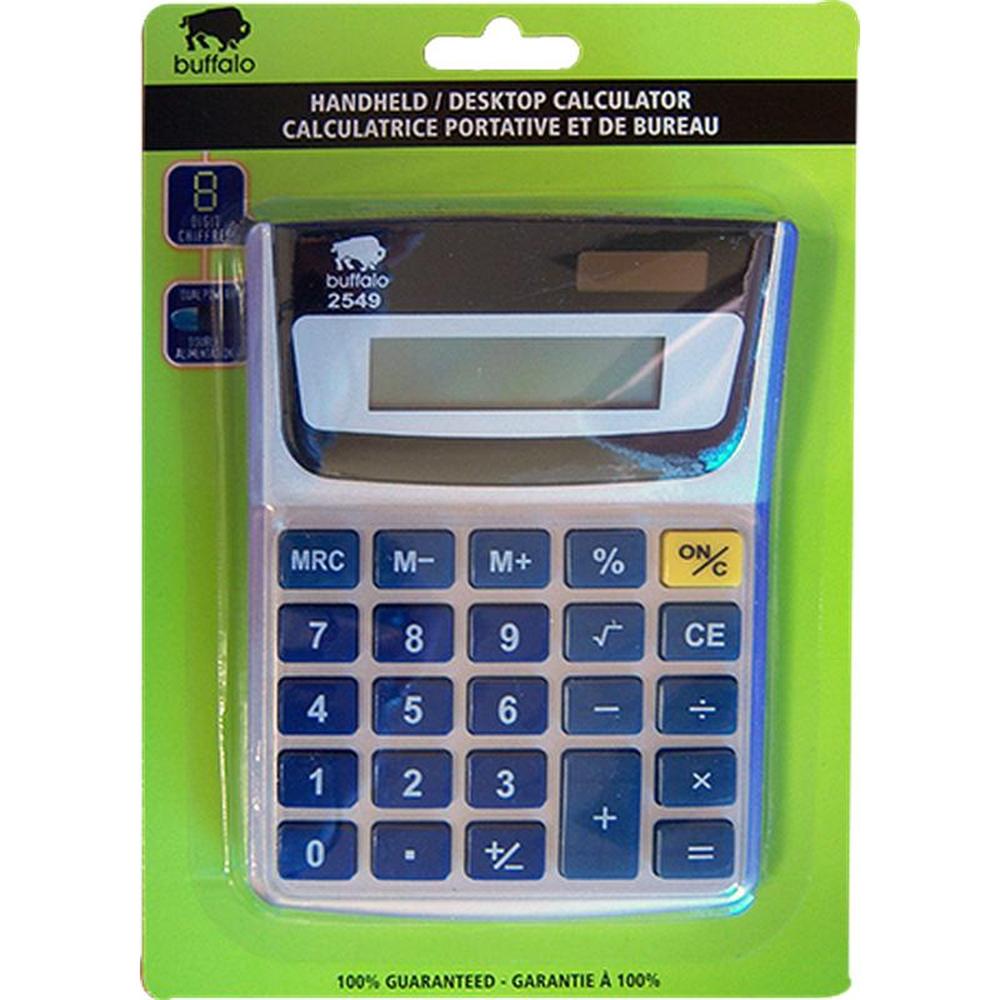 Desktop Calculator Dual Power 8-Digits