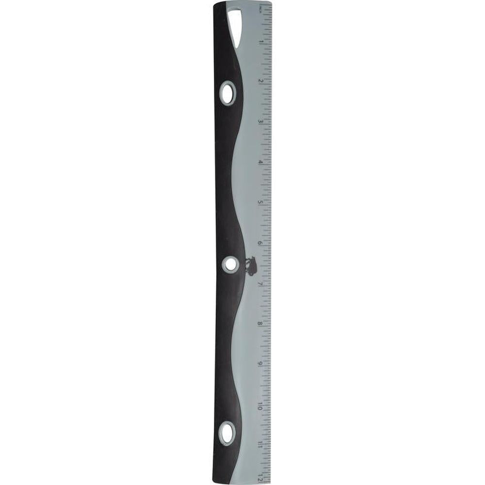 Ruler Supergrip with Binder Holes 12''/30 cm