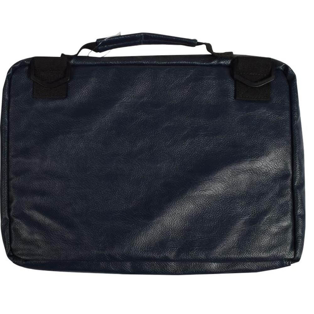 Polyvinyl 13 inch laptop sleeve with handle, designed for ultimate protection and secure fit for laptops.