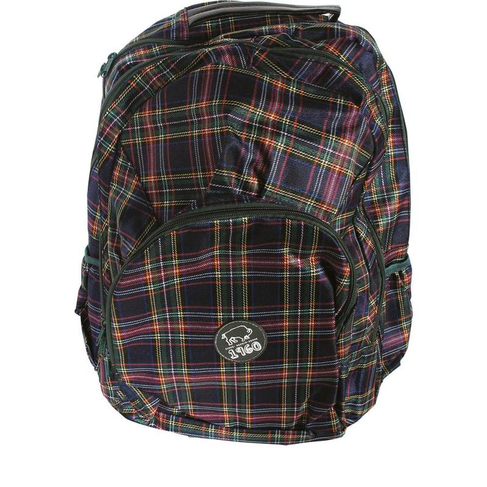 Backpack, Assorted Plaids