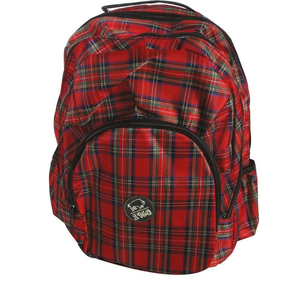 Backpack, Assorted Plaids