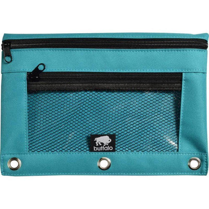 Mesh window pencil pouch by Buffalo-Original with durability and style for easy access to supplies.