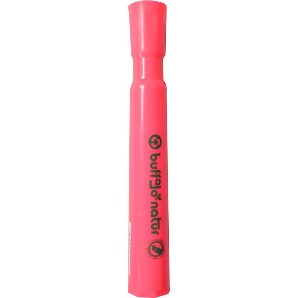 Nature Broad Highlighter, Chisel Tip, Pink Ink