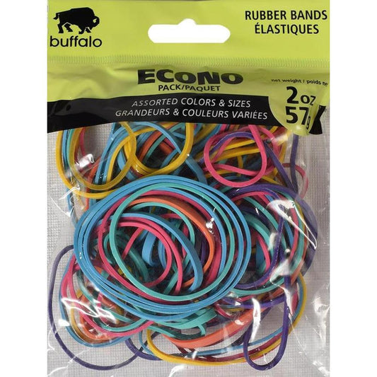 2oz Rubberbands, Assorted Colors & Sizes