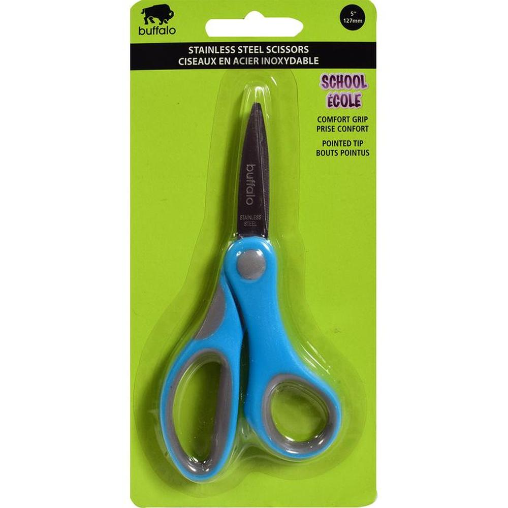 Scissors Comfort Grip Pointed 5"