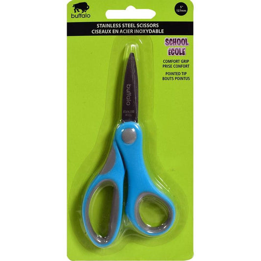 Scissors Comfort Grip Pointed 5"