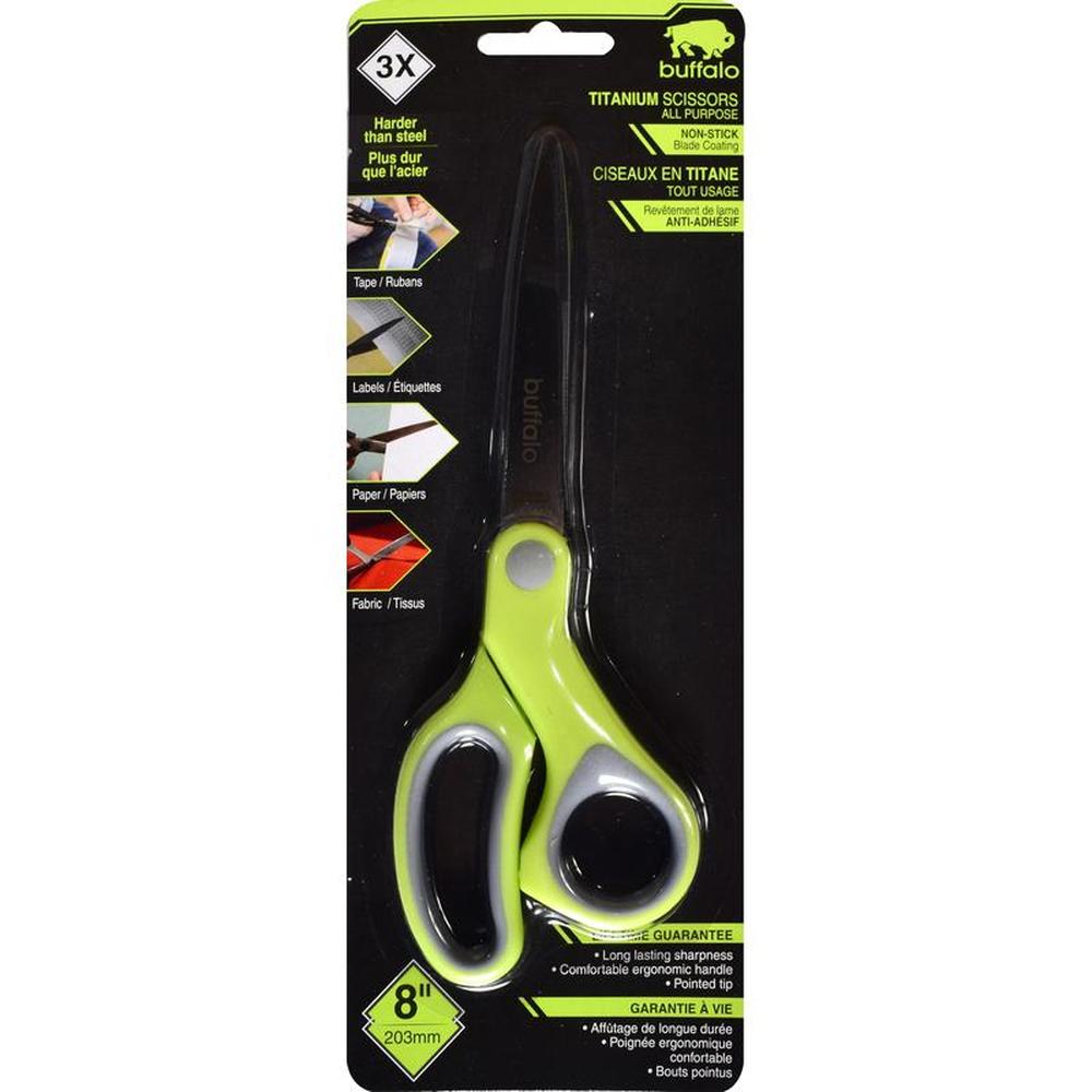 Scissors Titanium Pointed Tip 8"