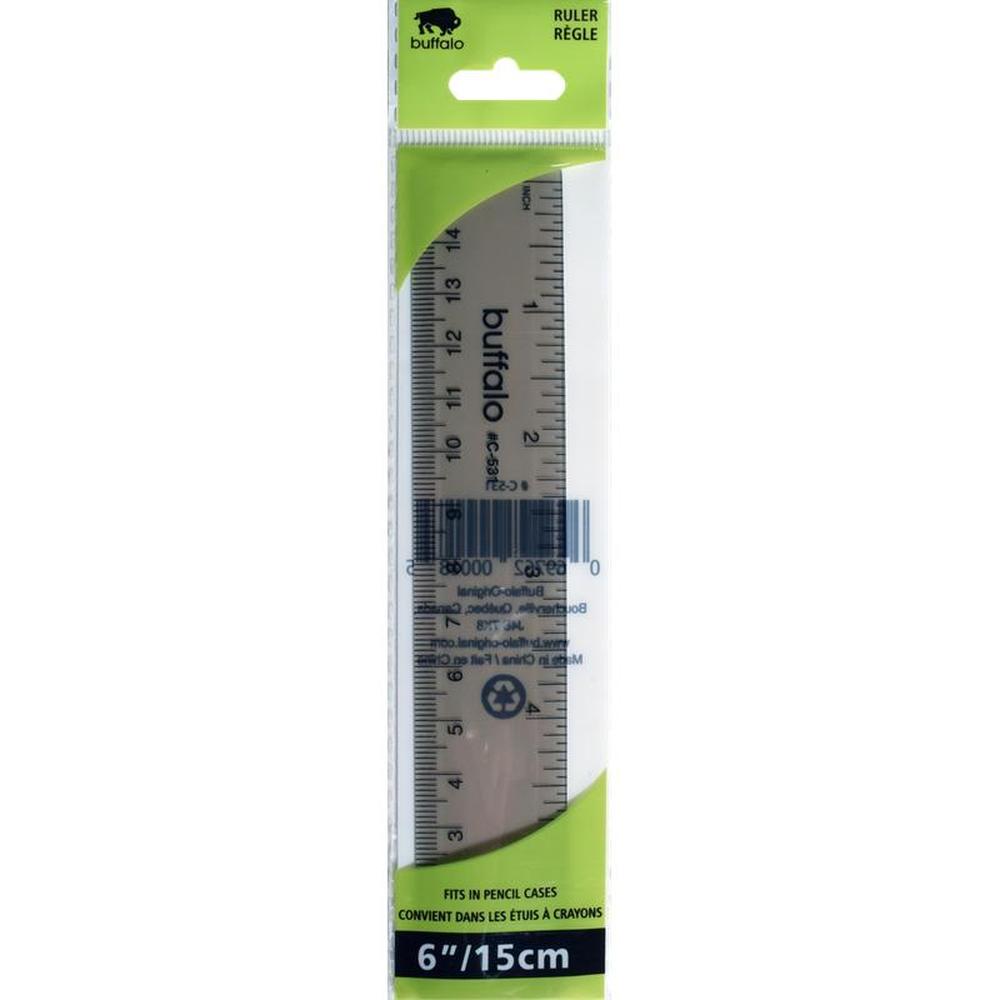 Plastic Ruler 6"/15cm